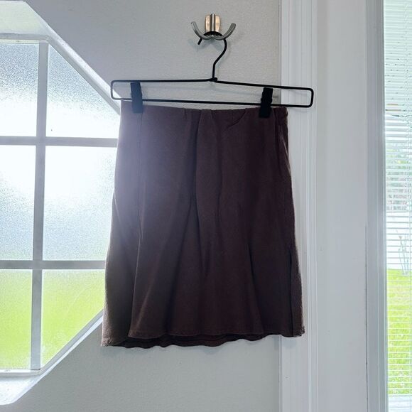 ✨3/$25✨ L.A. Hearts Chocolate Brown Mini Skirt - Picture 4 of 4